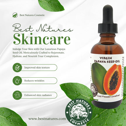 Papaya Seed Oil (organic, cold pressed, unrefined)
