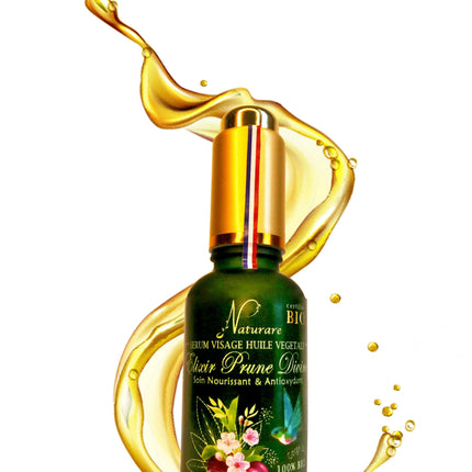 Organic Divin Plum Elixir Vegetable Oil Serum Food Dietary Supplement