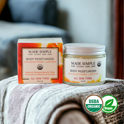 MOISTURIZER - Sea Buckthorn - Certified Organic & Vegan