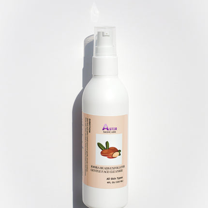 Gel Face Cleanser | Jojoba Bead Exfoliator |