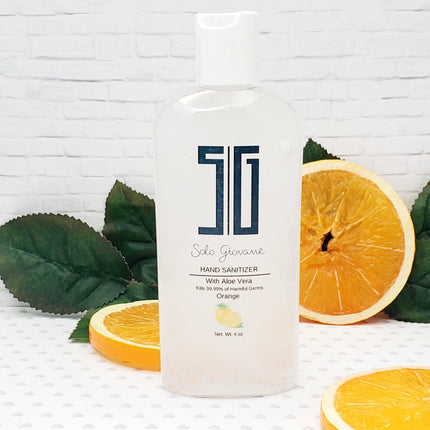 Hand Sanitizer Orange