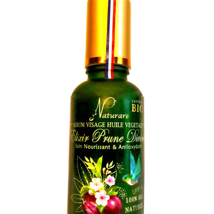 Organic Divin Plum Elixir Vegetable Oil Serum Food Dietary Supplement