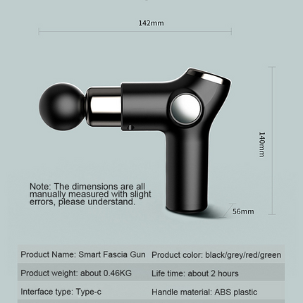 Portable Fascia Gun Muscle Meridian Relaxation Tissue Massager