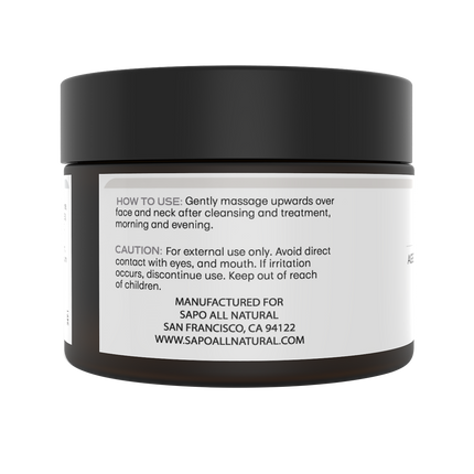 Sapo Night Cream - Hydrating Overnight Face Moisturizer with