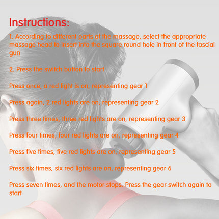 Muscle Massage Gun Tissue Massager Therapy Gun