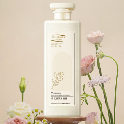 Three-leaf Queen Shower Gel – Deep-Cleansing Aromatherapy (800ml)