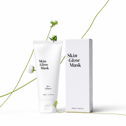 Skin Glow Mask 2 in 1 Cleanser 100ml