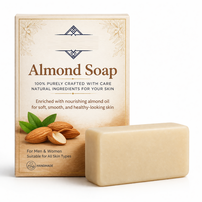 Herbal Almond Soap for Healthy Skin