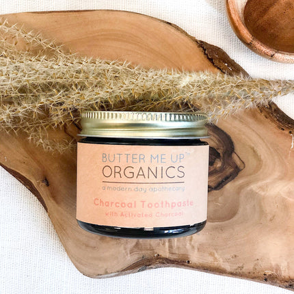 Organic Activated Charcoal Toothpaste / Whitening Toothpaste / Organic