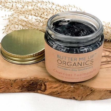 Organic Activated Charcoal Toothpaste / Whitening Toothpaste / Organic