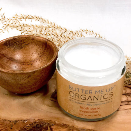 All Natural Organic Whitening Toothpaste / Remineralizing Toothpaste