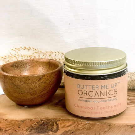 Organic Activated Charcoal Toothpaste / Whitening Toothpaste / Organic
