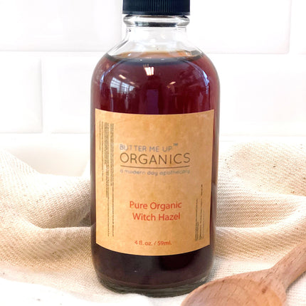 Organic Witch Hazel / Organic Facial Toner / Blemishes / Acne /
