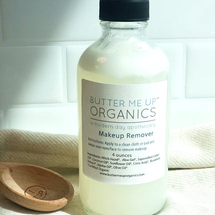 Organic Makeup Remover / Toxin Free / Gentle / Sensitive Skin /