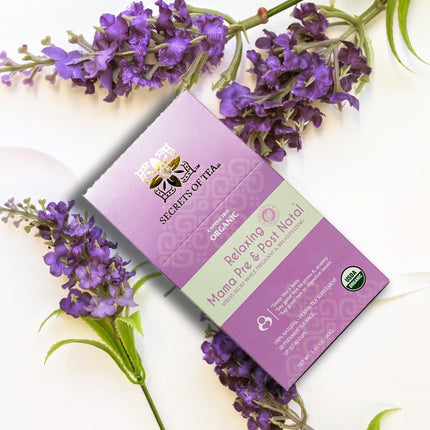 RelaxCalm Organic Herbal Tea - Stress Relief & Sleep Support