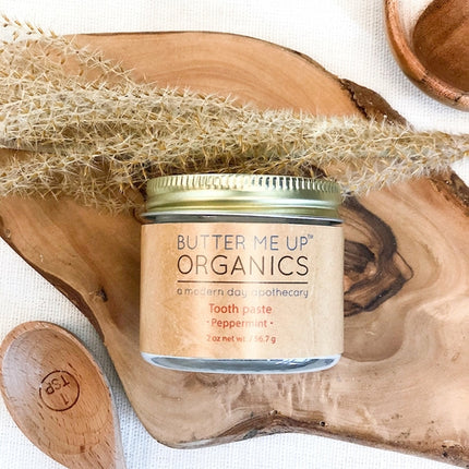 All Natural Organic Whitening Toothpaste / Remineralizing Toothpaste