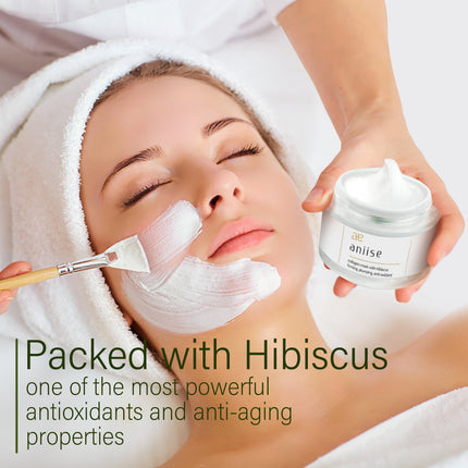 Collagen Facial Mask with Hibiscus