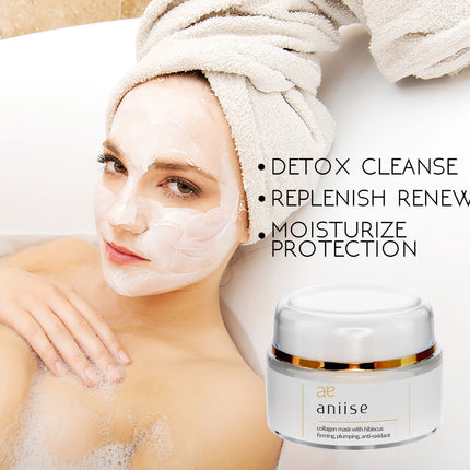 Collagen Facial Mask with Hibiscus