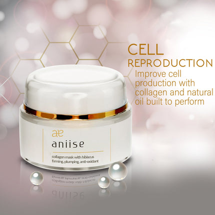 Collagen Facial Mask with Hibiscus