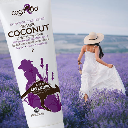 Lost in Lavender Organic Coconut Oil Moisturizer