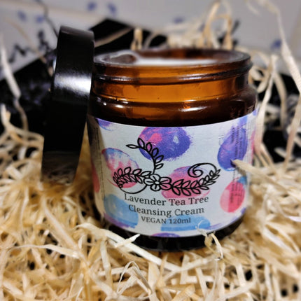 Luxury Lavender Tea Tree Clarifying Cream Cleanser - Vegan friendly