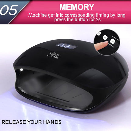 Salon Chic LED UV Nail Lamp Gel Polish Dryer Manicure Curing Smart