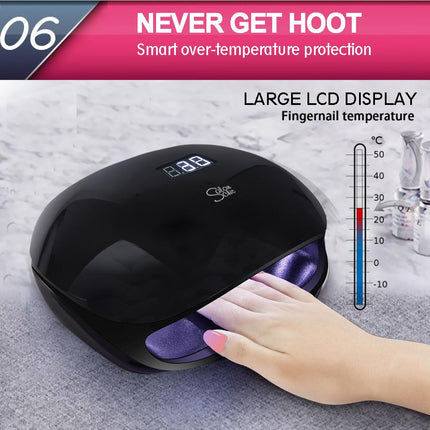 Salon Chic LED UV Nail Lamp Gel Polish Dryer Manicure Curing Smart