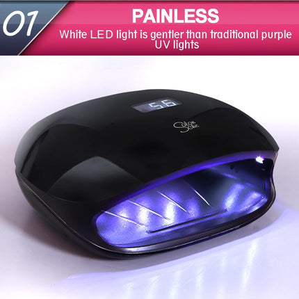 Salon Chic LED UV Nail Lamp Gel Polish Dryer Manicure Curing Smart