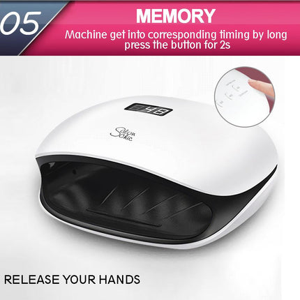 Salon Chic LED UV Nail Lamp Gel Polish Dryer Manicure Curing Smart