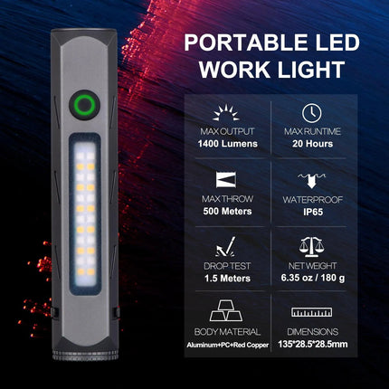 Ultrafire S2 Edc Pocket Flashlight - 1400Lm