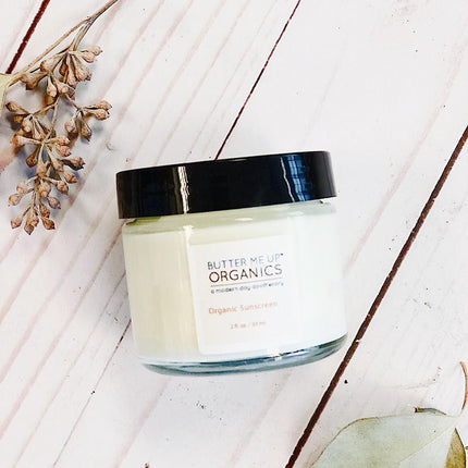 Natural Organic Sunscreen / Safe Sunscreen / Non-Nano Zinc Oxide