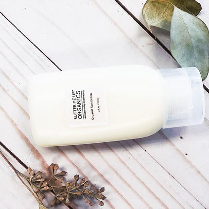 Natural Organic Sunscreen / Safe Sunscreen / Non-Nano Zinc Oxide