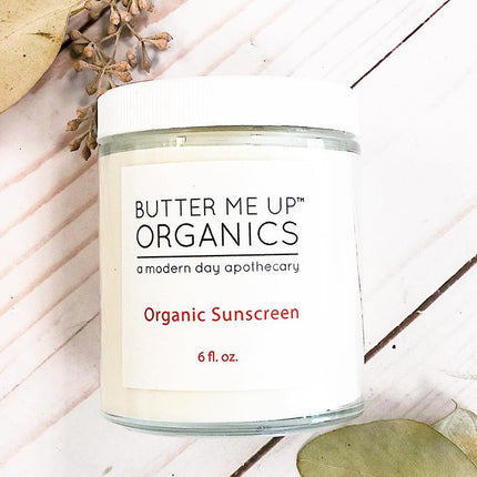 Natural Organic Sunscreen / Safe Sunscreen / Non-Nano Zinc Oxide