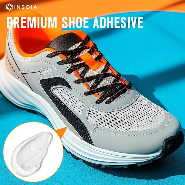 Shoe Glue Sole Repair Kit, 0.51oz x2 Heavy Duty Shoe Adhesive, Waterproof, Flexible, Clear- Drying for Sneakers, Boots, Leather, Rubber,