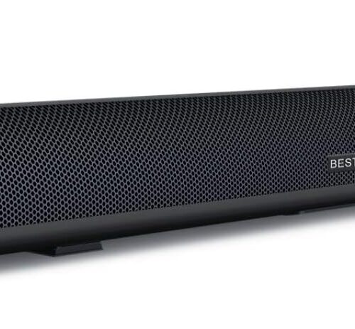80Watt 34Inch Sound Bar, Bestisan Soundbar Bluetooth 5.0 Wireless And Wired Home Theater Speaker Dsp, HdmiArc, Bass Adjustable