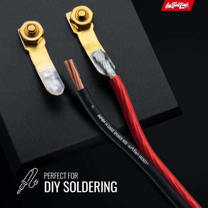 14 Gauge Speaker Wire Speaker Cable For Car, Home Or Rv Audio Cable, 30Ft, Cca - Image 5