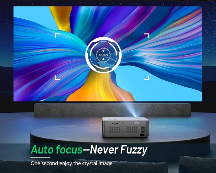4K Support Android Tv 10.0 Projector 5G Wifi Bluetooth Native 1080P, Cibest FullSealed Optical Engine Home Movie Fhd Projector - Image 2