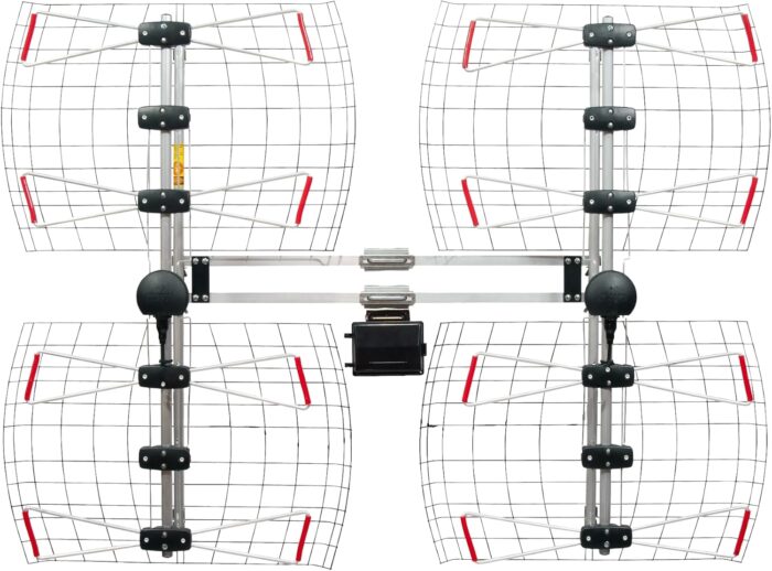 Antennas Direct 8Element Bowtie Uhf Outdoor Hdtv Antenna, MultiDirectional, 70+ Mile Range, 4K 8K Uhd Nextgen Tv  W/AllWeather