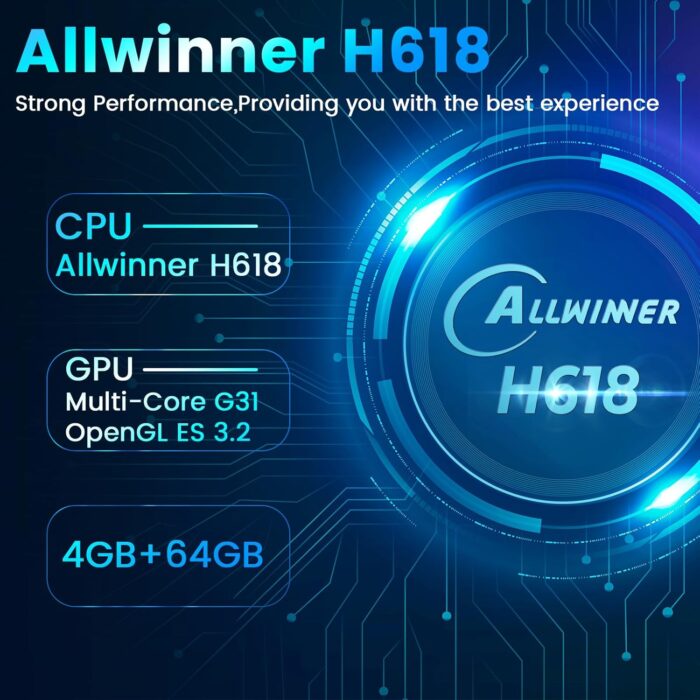 Android Tv Box 12.0 4Gb 64Gb Smart Tv Box Android Box Allwinner H618 Wifi 6 Ultra Hd 1080P 4K 8K Hlg Mode Hdr10+ Bt 5.0 Usb 2.0 - Image 3