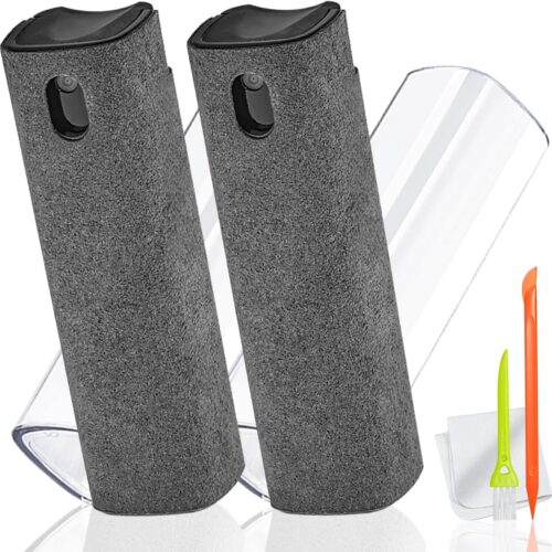 2 Pack Screen Cleaner Spray, Phone Touchscreen Mist Cleaning Kit For Laptop, Computer, Ipad, Iphone, Macbook, Car Screen, Tablet