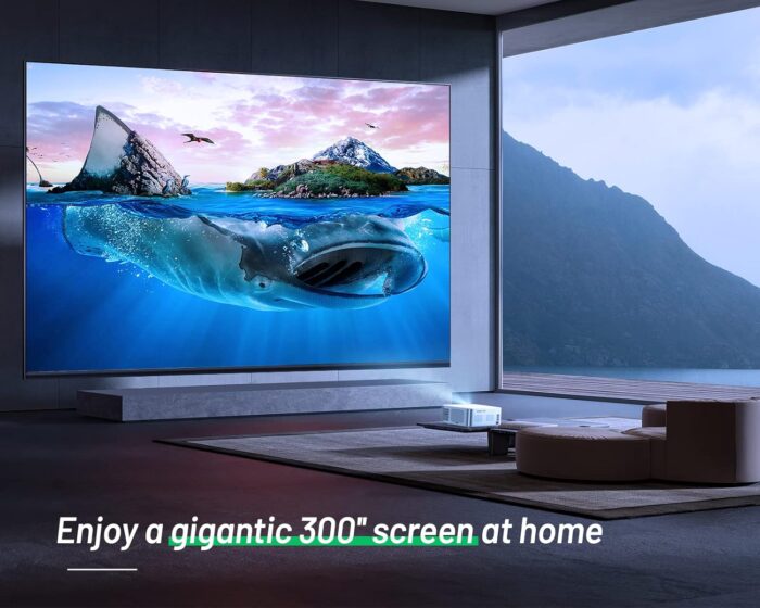 4K Support Android Tv 10.0 Projector 5G Wifi Bluetooth Native 1080P, Cibest FullSealed Optical Engine Home Movie Fhd Projector - Image 6