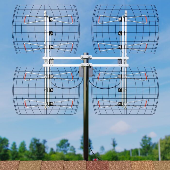 Antennas Direct 8Element Bowtie Uhf Outdoor Hdtv Antenna, MultiDirectional, 70+ Mile Range, 4K 8K Uhd Nextgen Tv  W/AllWeather - Image 5