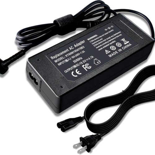 19.5V Ac Adapter Power Cord For Sony Lcd Tv Bravia Kdl48R510C Kdl40R510C Kdl48W650D Kdl40W600B Kdl32W600D Kdl40W650D Kdl48W600B