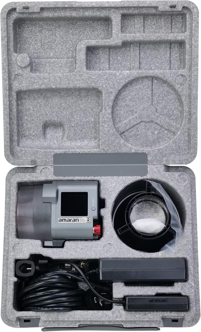 Aputure Amaran 60X S Bi Color Led Video Light 27006500K, ed Tlci 97+ Cri 96+ Ssi 87+, 9 Lighting Effects, App Control, Dc/A - Image 3