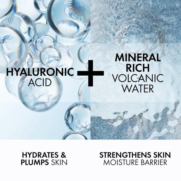 Vichy Mineral 89 Fortifying & Hydrating Daily Skin Booster, Pure Hyaluronic Acid Serum For Face, Plumps & Hydrates, Repairs Skin Barrier, Lightweight Moisturizing Gel, Fragrance Free & Oil-Free - Image 2