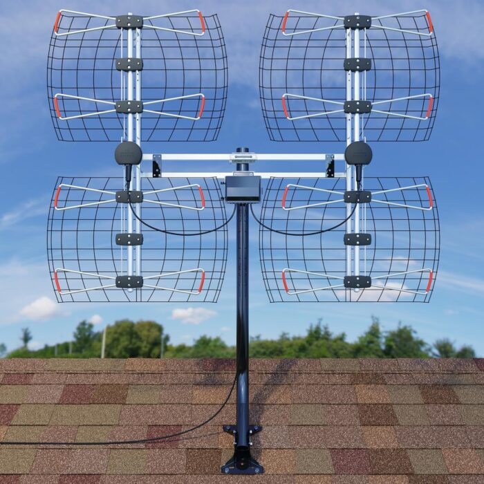 Antennas Direct 8Element Bowtie Uhf Outdoor Hdtv Antenna, MultiDirectional, 70+ Mile Range, 4K 8K Uhd Nextgen Tv  W/AllWeather - Image 3