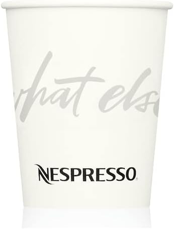 Nespresso Espresso Disposable Paper Cups, 240ml, 8 Ounce - 30 Count