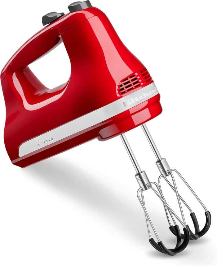 KitchenAid 9-Speed Digital Hand Mixer Bundle with Turbo Beater II Accessories, Pro Whisk, and Flex Edge Beater Accessory - Image 6