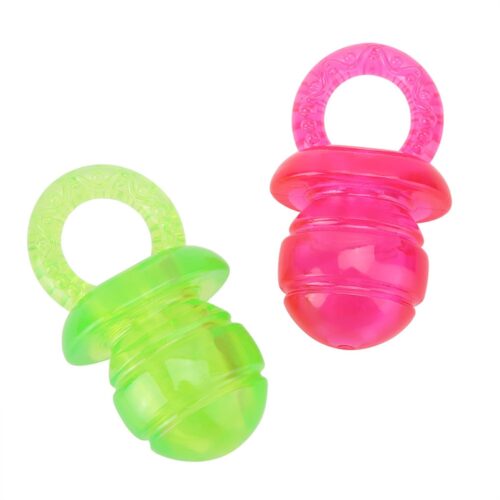 Baby Pacifier For Puppy Dog Binky Chew Toys Dummies To Stop Chewing Dummy Toy Nook Large Dogs Rubber Dog Doggy Small Puppies Ethical Gun Training Kong Pacifiers Biting Teats