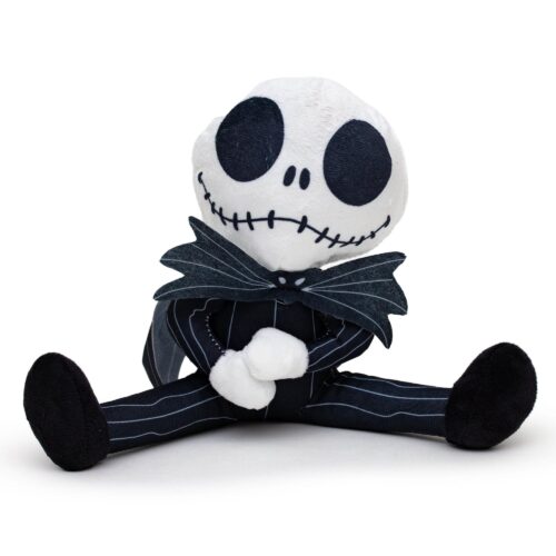 Buckle-Down Disney Dog Toy, The Nightmare Before Christmas Jack Sitting Pose Pet Toy, Plush